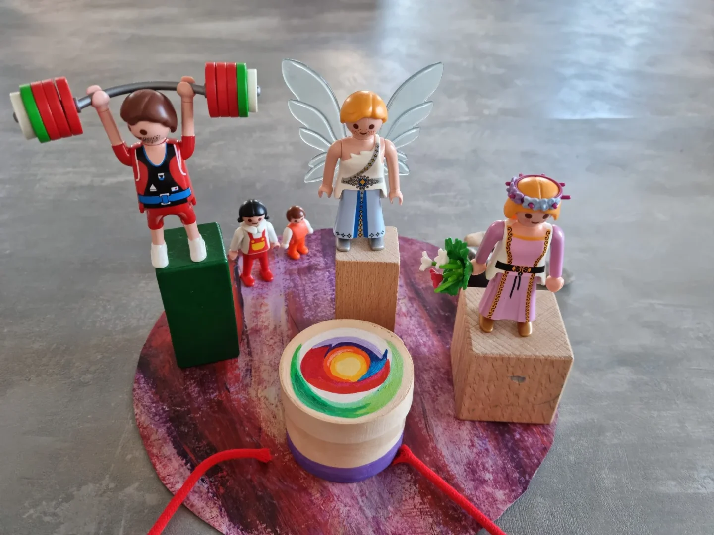 Workshop verbinding in beeld met poppetjes - rouw en verlies binnen gezin | Nicole Broers