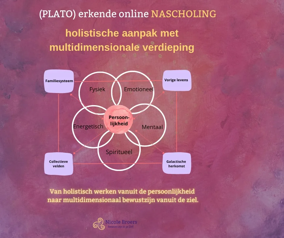PLATO-erkende online bij- en nascholing Holistische aanpak met multidimensionale verdieping | Nicole Broers